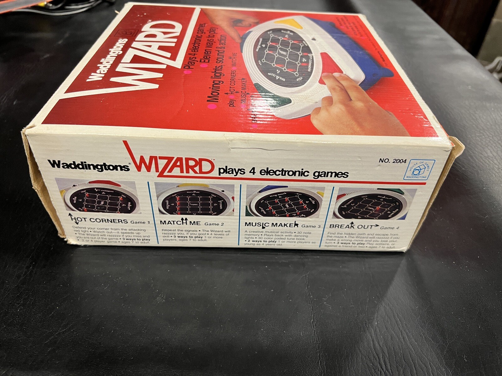 Waddingtons WIZARD Tested in Box and Instructions 1979 Electronic Game WORKS! - Image 7
