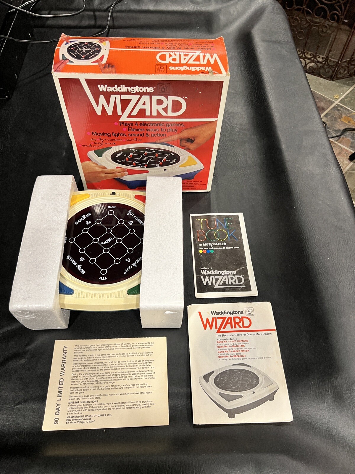 Waddingtons WIZARD Tested in Box and Instructions 1979 Electronic Game WORKS! - Image 9
