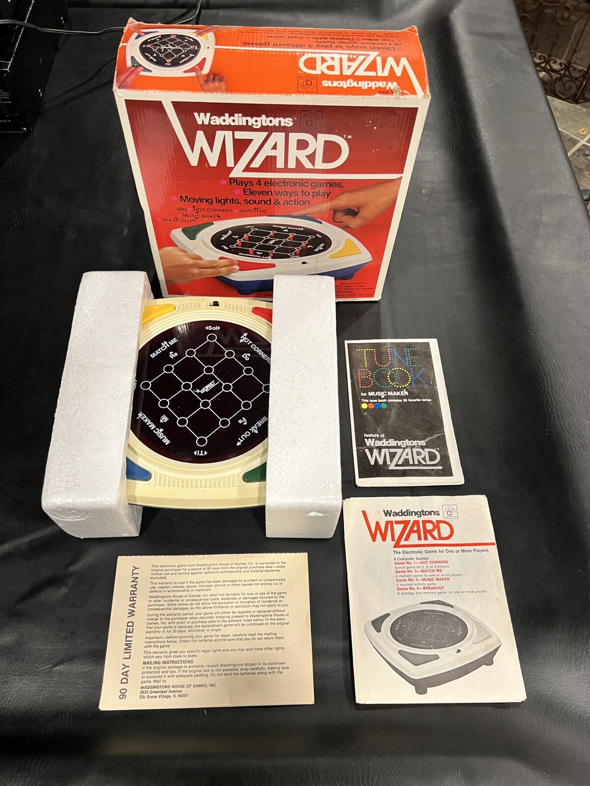Waddingtons WIZARD Tested in Box and Instructions 1979 Electronic Game WORKS! - Image 10