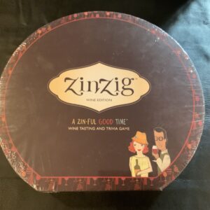ZinZig - Wine Edition - Wine Tasting and Trivia Game 2010 True Fabrications NEW