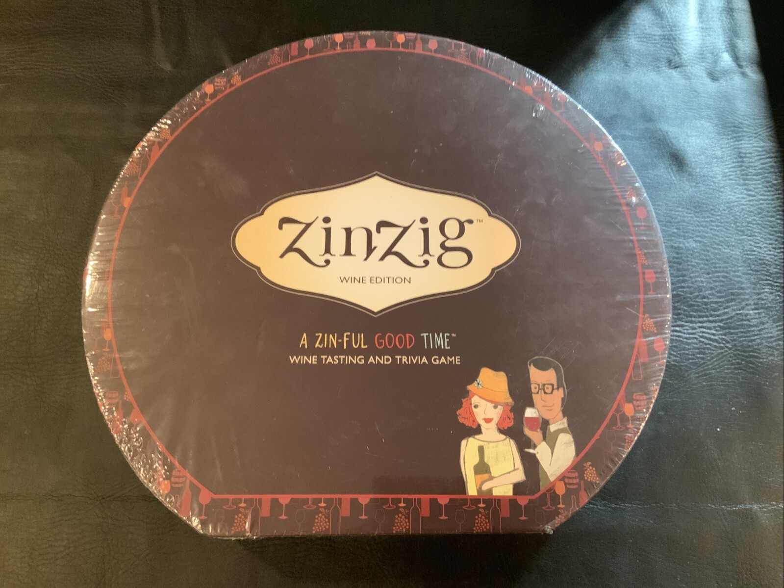 ZinZig - Wine Edition - Wine Tasting and Trivia Game 2010 True Fabrications NEW