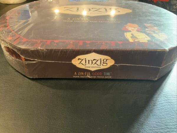 ZinZig - Wine Edition - Wine Tasting and Trivia Game 2010 True Fabrications NEW - Image 4