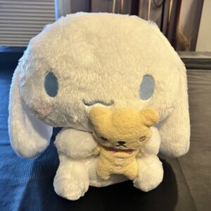 NEW Sanrio Cinnamoroll Bear Hug Beige 32cm Fluffy Plush FuRYu US Seller