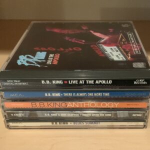 B.B. King Lot of 5 CD's: Live & Apollo, Anthology, Riding W/The King, Blues