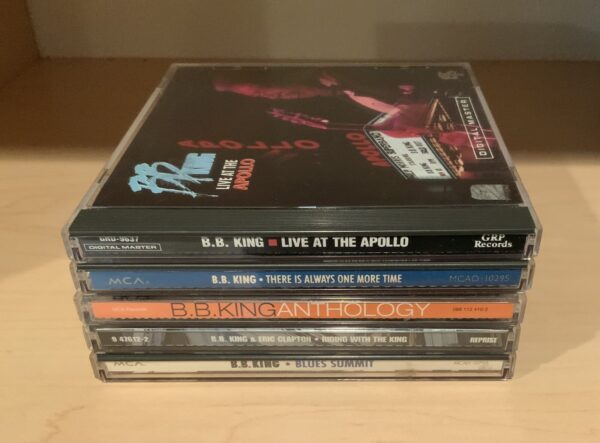 B.B. King Lot of 5 CD's: Live & Apollo, Anthology, Riding W/The King, Blues