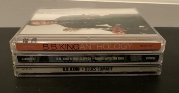 B.B. King Lot of 5 CD's: Live & Apollo, Anthology, Riding W/The King, Blues - Image 3