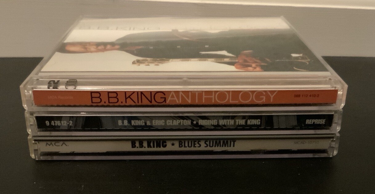 B.B. King Lot of 5 CD's: Live & Apollo, Anthology, Riding W/The King, Blues - Image 3