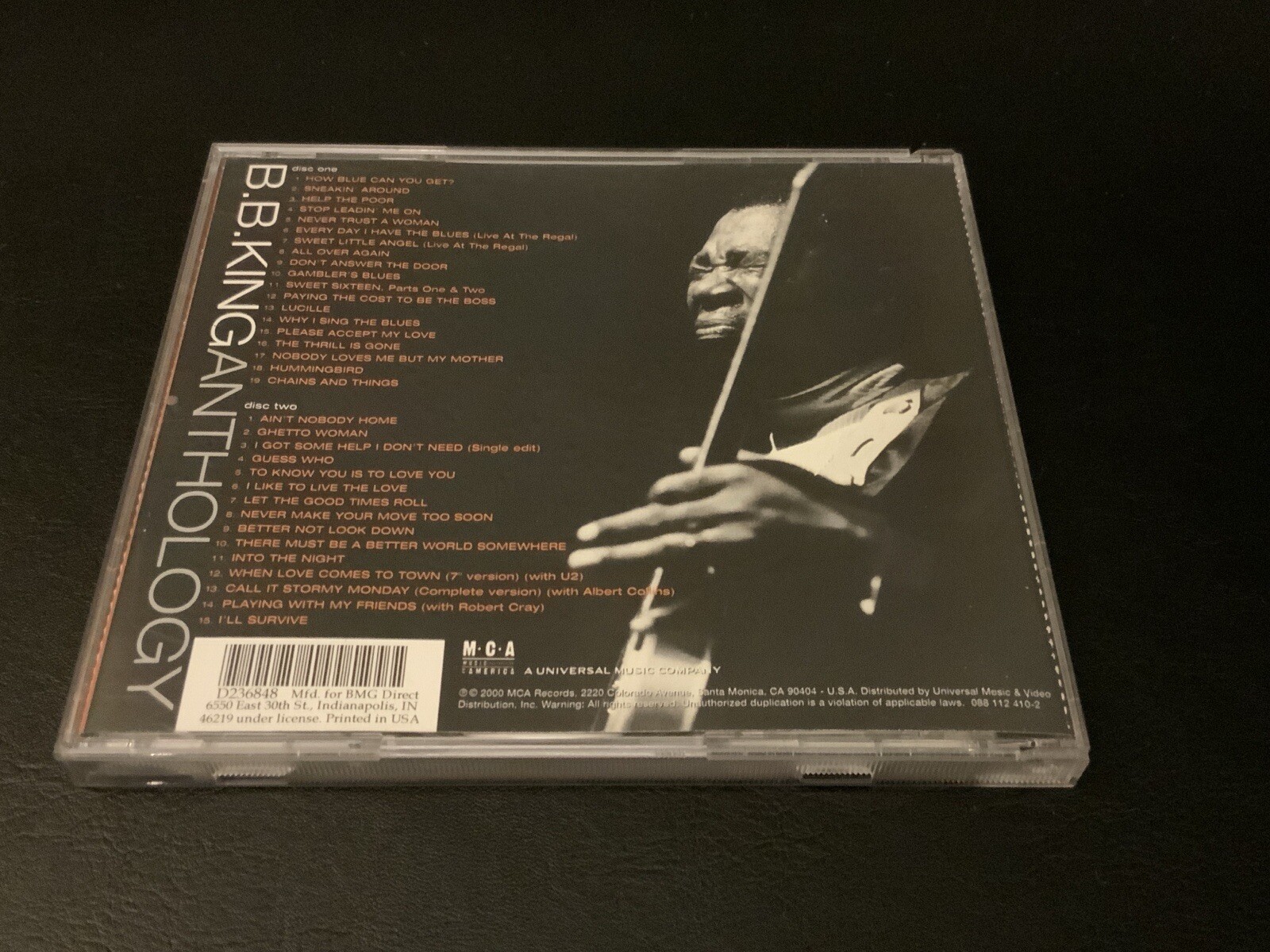 B.B. King Lot of 5 CD's: Live & Apollo, Anthology, Riding W/The King, Blues - Image 5