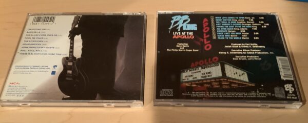 B.B. King Lot of 5 CD's: Live & Apollo, Anthology, Riding W/The King, Blues - Image 10