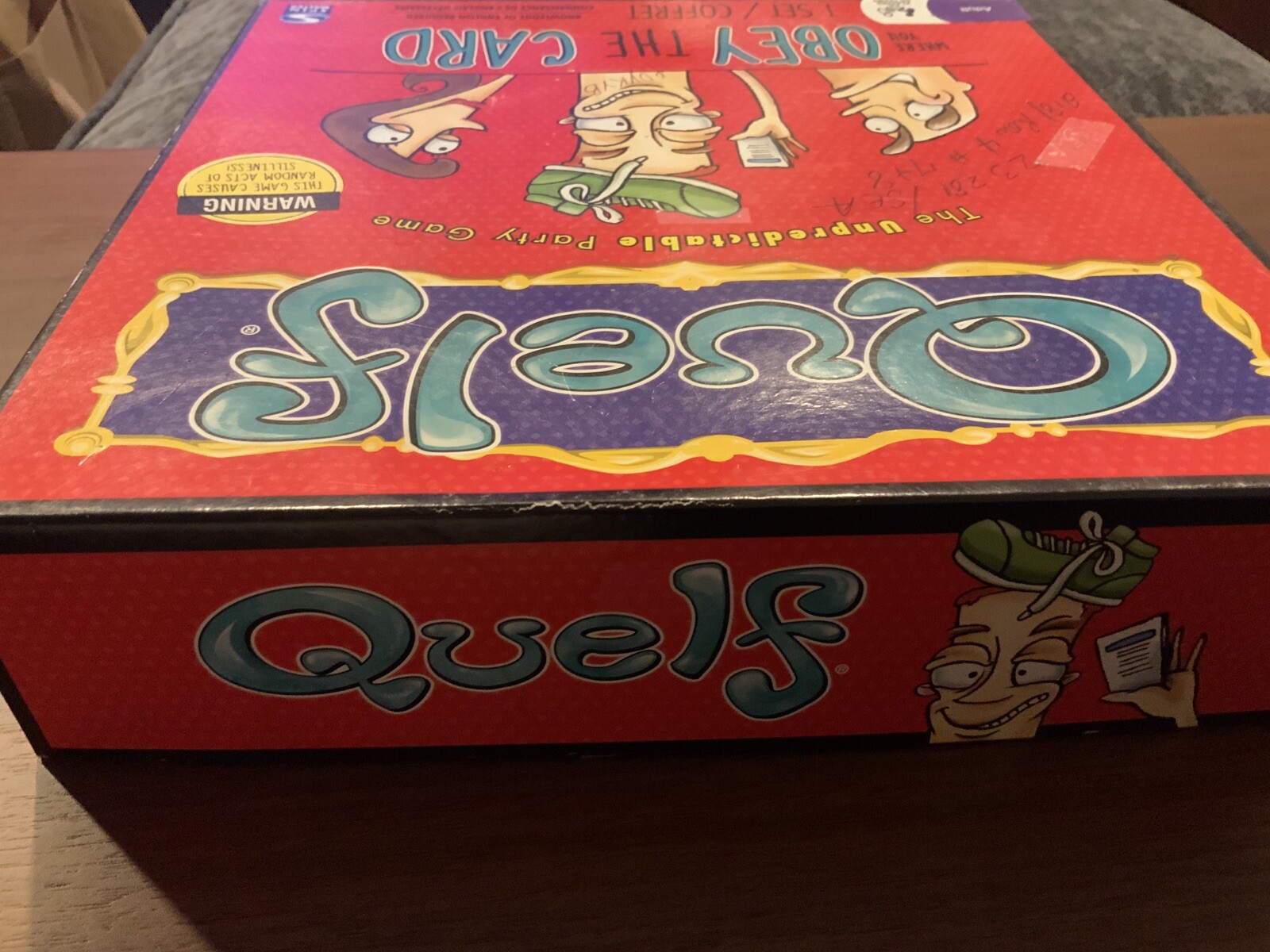 Quelf Board Game~The Unpredictable Party Game~Obey the Card~Complete~EUC - Image 4