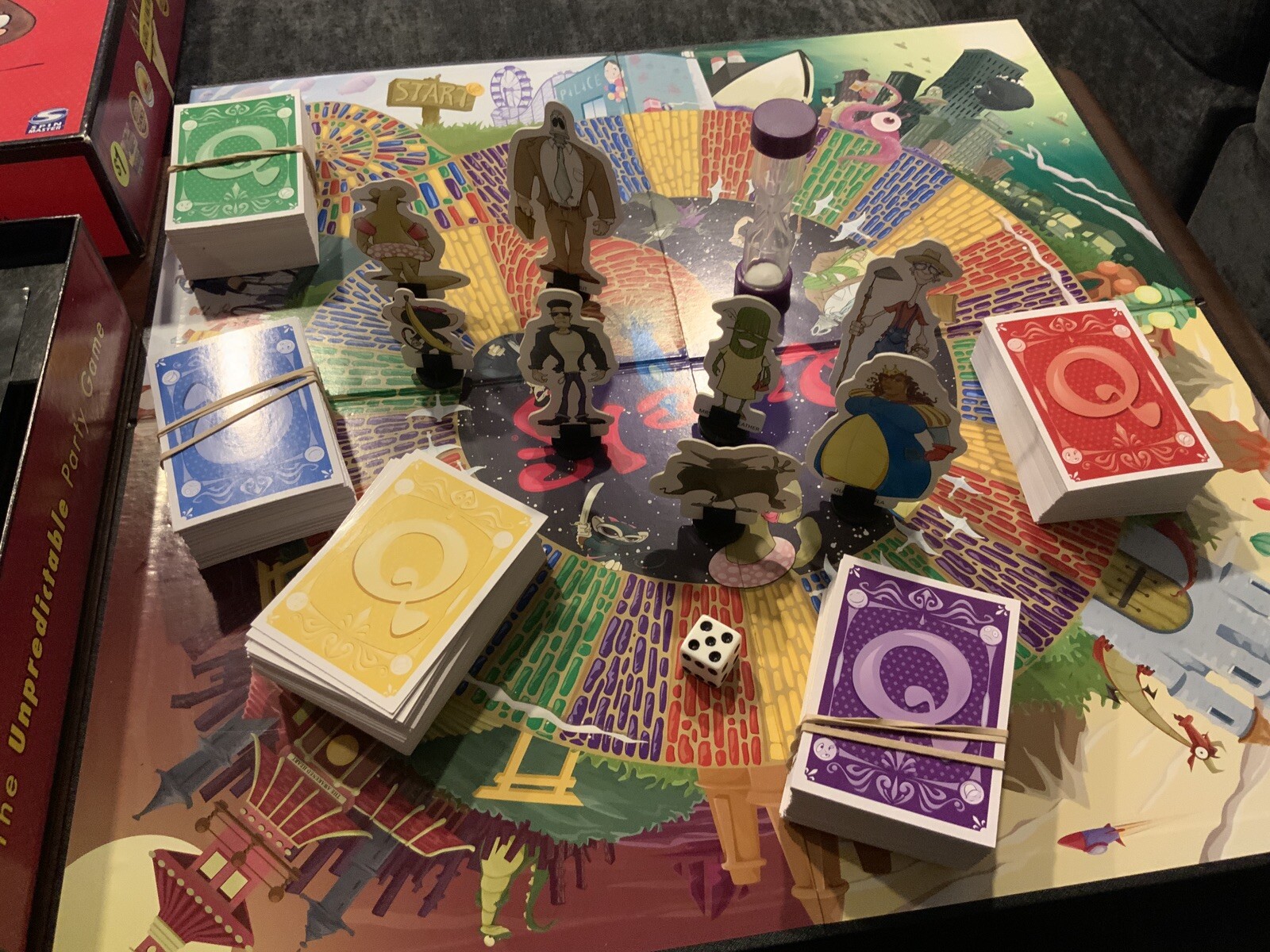 Quelf Board Game~The Unpredictable Party Game~Obey the Card~Complete~EUC - Image 6