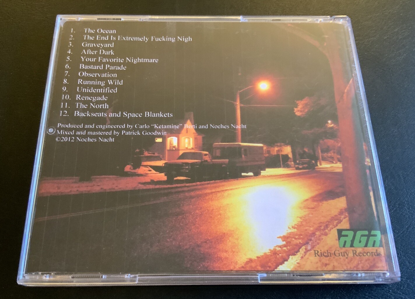 Noches Nacht Ex-Cathedra Rich Guy Records RARE Indie Rock CD - Image 2