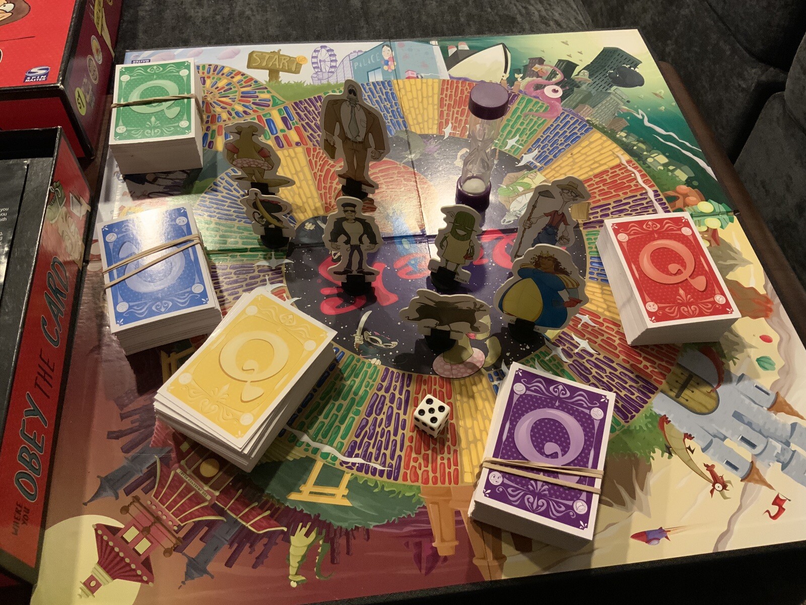 Quelf Board Game~The Unpredictable Party Game~Obey the Card~Complete~EUC - Image 7