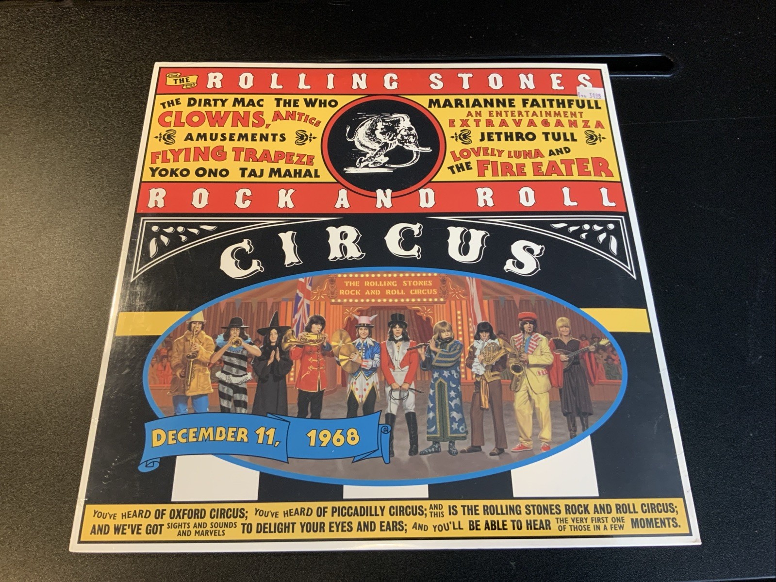 Rolling Stones Rock and Roll Circus LASERDISC THE Who Lennon NEW SEALED
