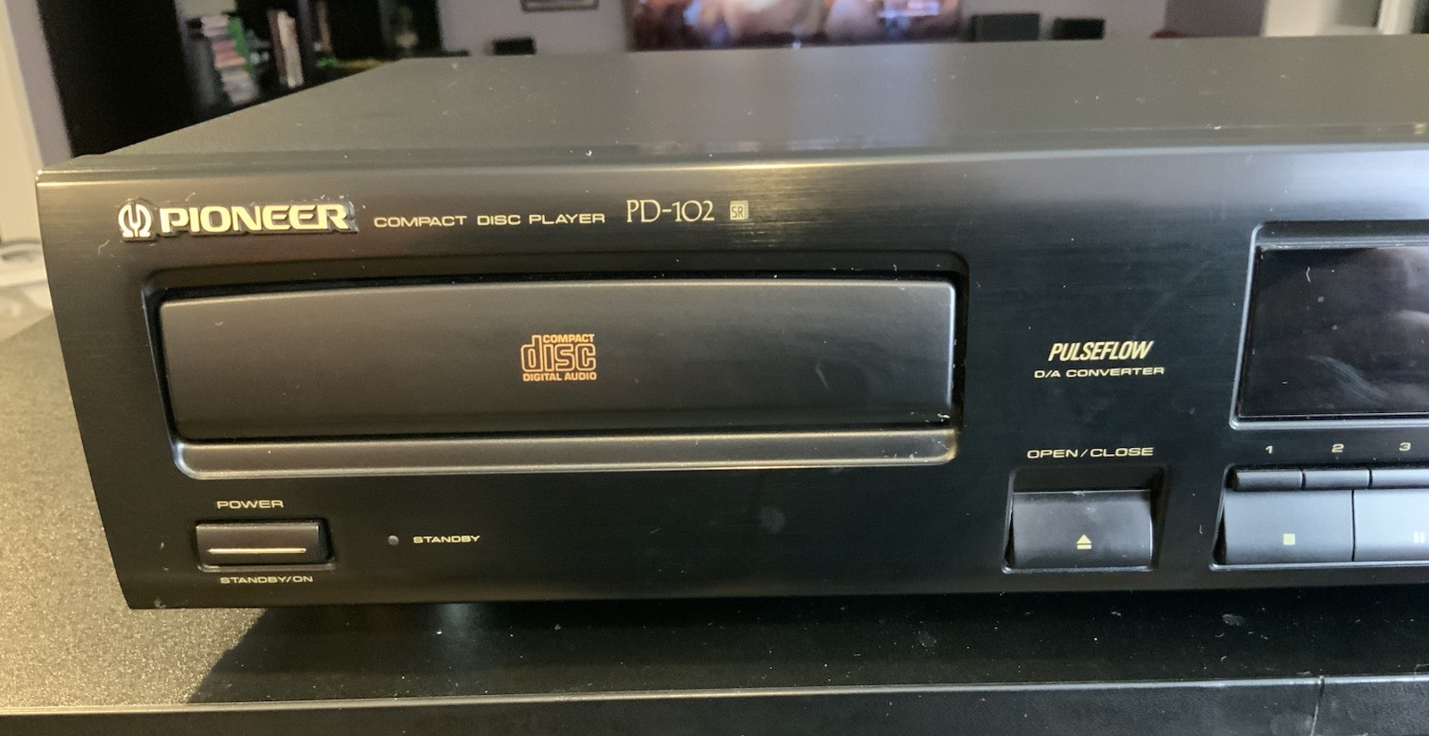 Pioneer PD-102 Vintage HiFi Stereo CD Player Compact Disc Tested See Video - Image 3