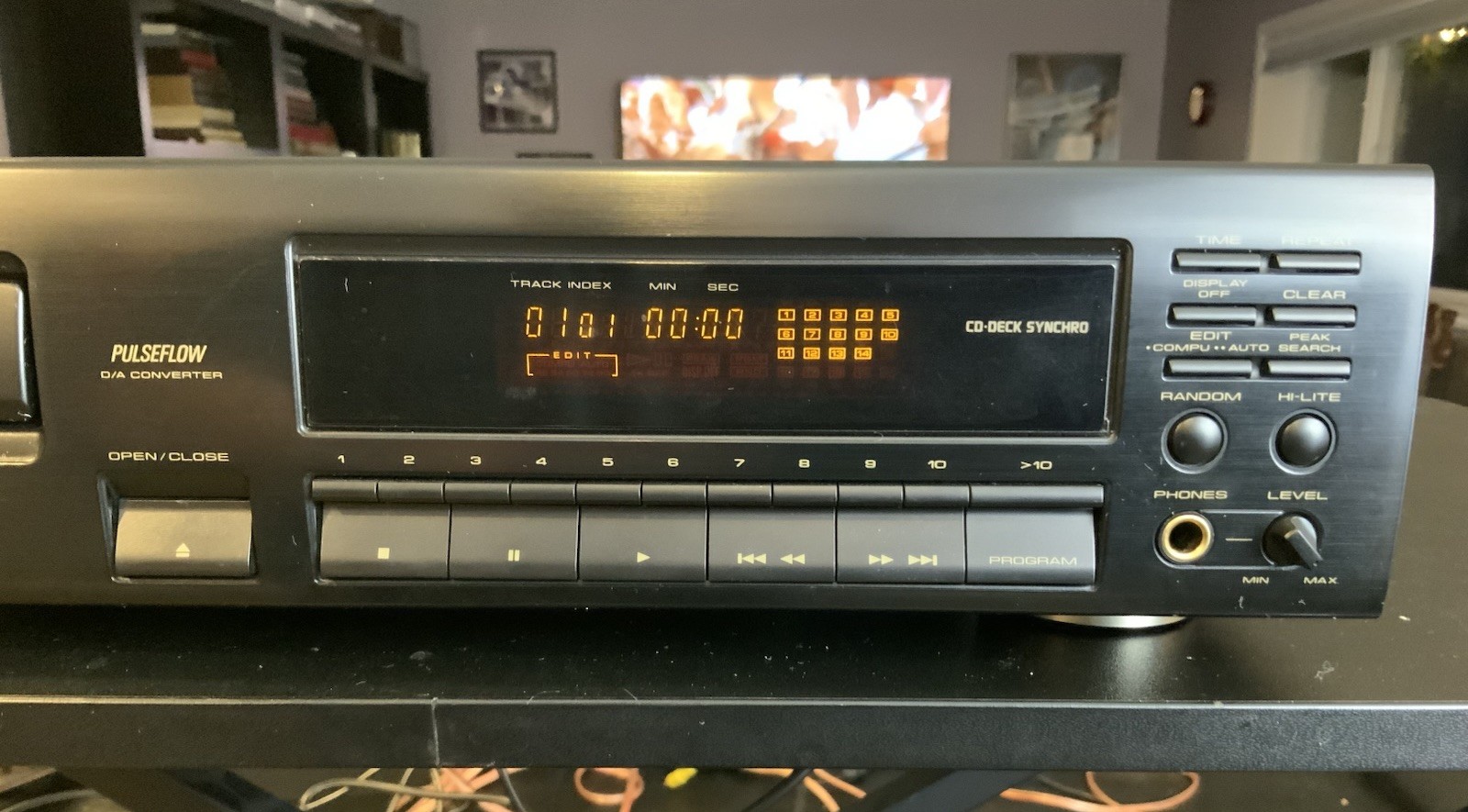 Pioneer PD-102 Vintage HiFi Stereo CD Player Compact Disc Tested See Video - Image 4