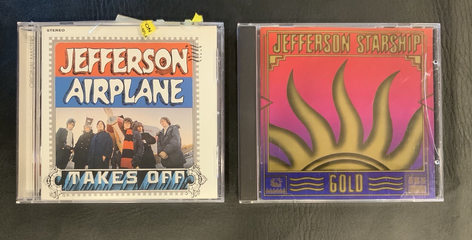 Jefferson Airplane Takes Off & Jefferson Starship Gold (2 CD) Lot