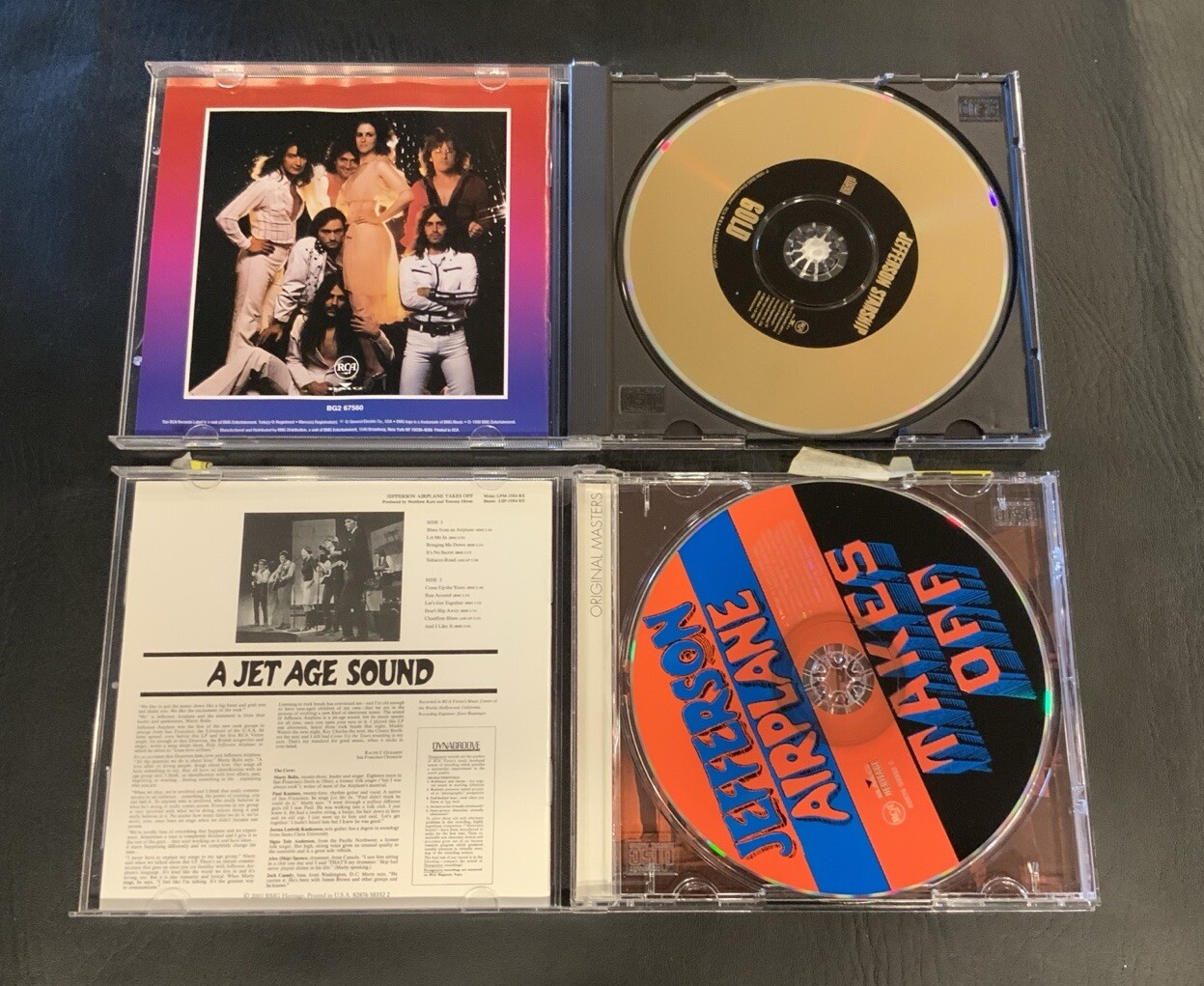 Jefferson Airplane Takes Off & Jefferson Starship Gold (2 CD) Lot - Image 3