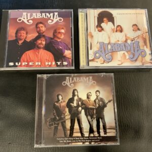 ALABAMA CD LOT of  3 - Super Hits, Twentieth Century & Live Great | Starter Set