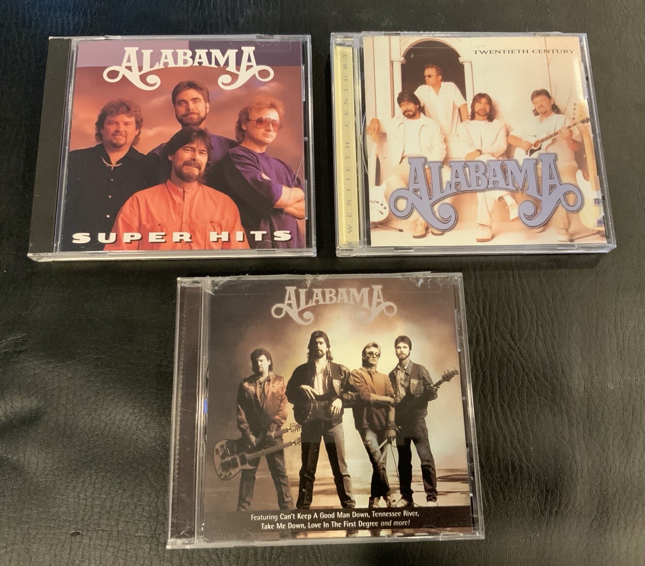 ALABAMA CD LOT of  3 - Super Hits, Twentieth Century & Live Great | Starter Set