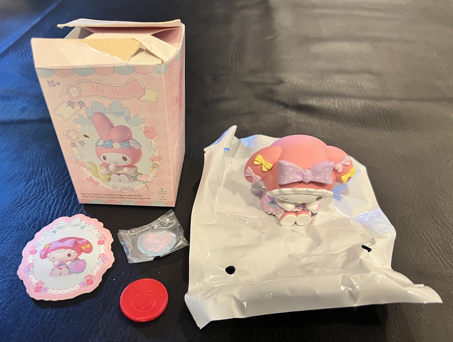 Sanrio Miniso My Melody Blind Box - Secret Forest Tea Party Figure Take a Nap - Image 3