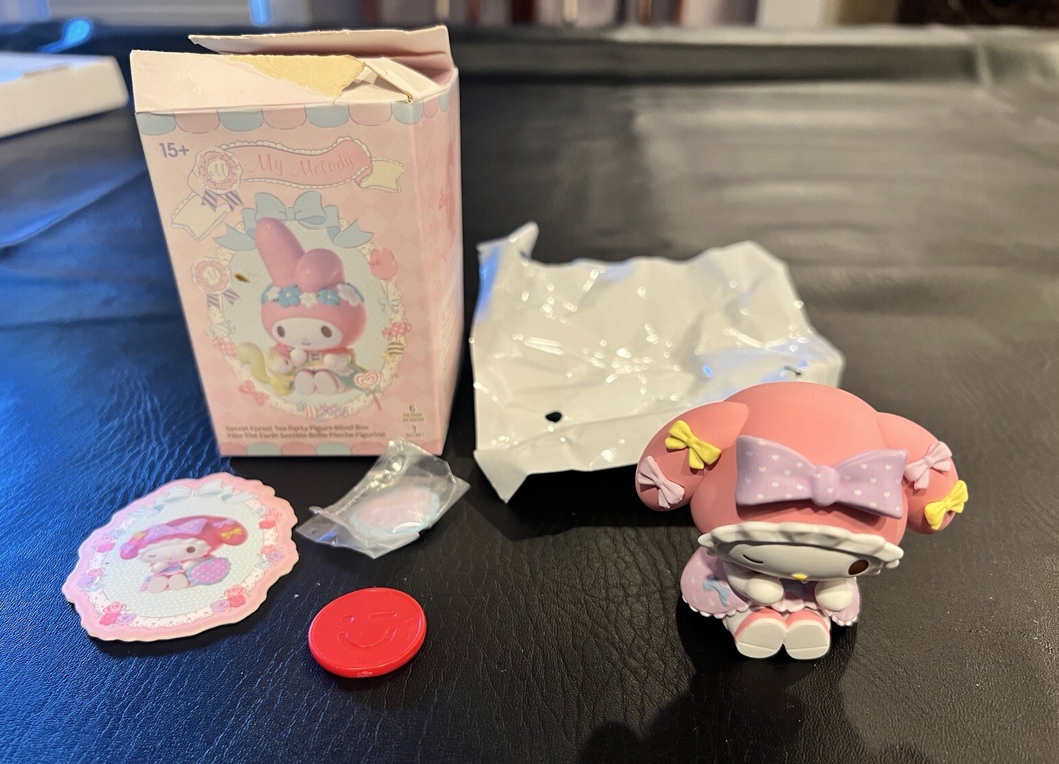 Sanrio Miniso My Melody Blind Box - Secret Forest Tea Party Figure Take a Nap - Image 4