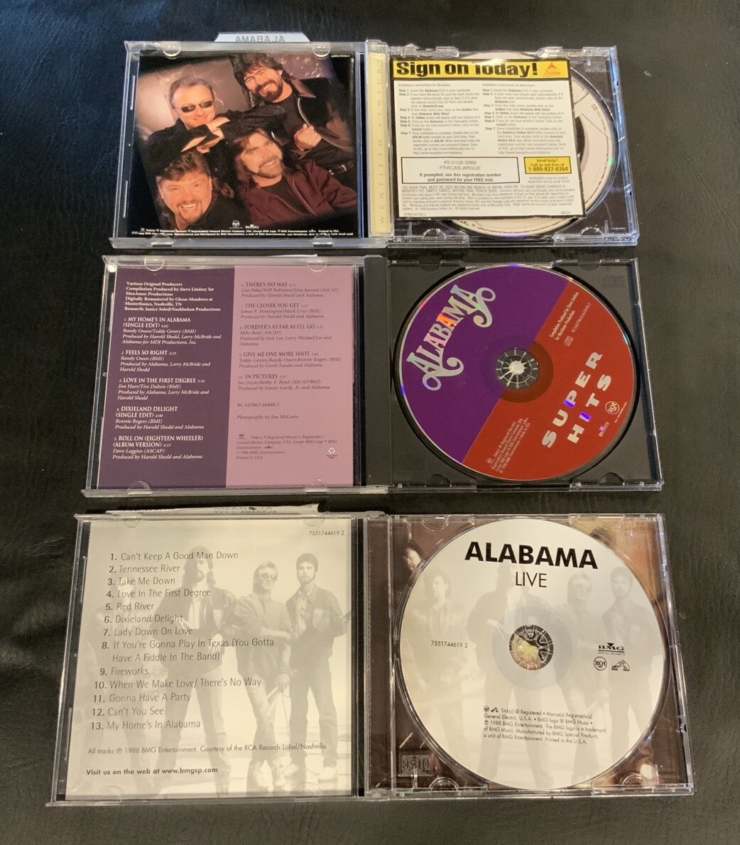 ALABAMA CD LOT of  3 - Super Hits, Twentieth Century & Live Great | Starter Set - Image 3