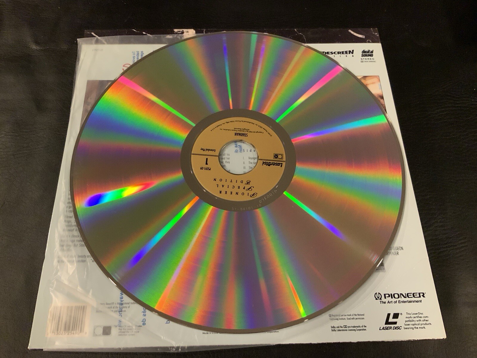 Starman Special Widescreen Edition Laserdisc 1985 Limited Availability USA RARE - Image 3