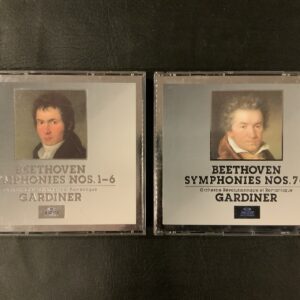 Beethoven Symphonies No. 1-9 John Eliot Gardiner, 6 CDs (No Booklet) Archiv