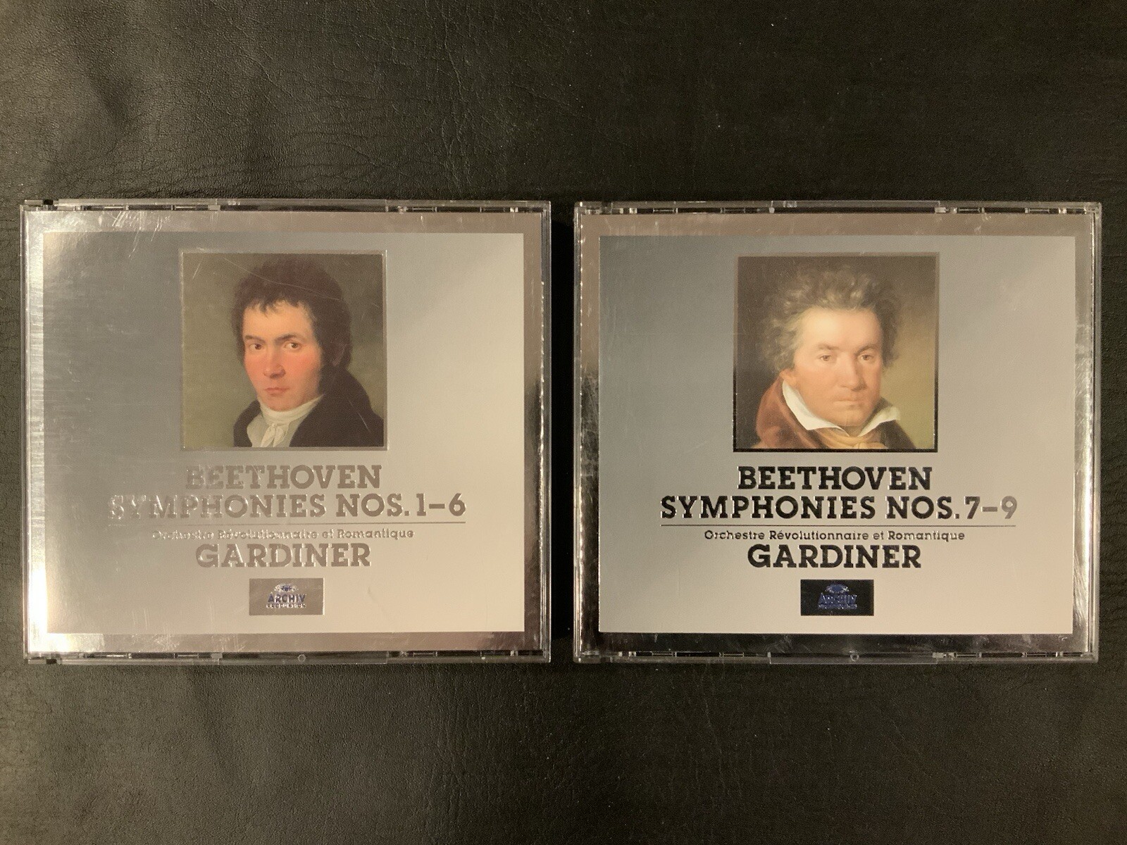 Beethoven Symphonies No. 1-9 John Eliot Gardiner, 6 CDs (No Booklet) Archiv