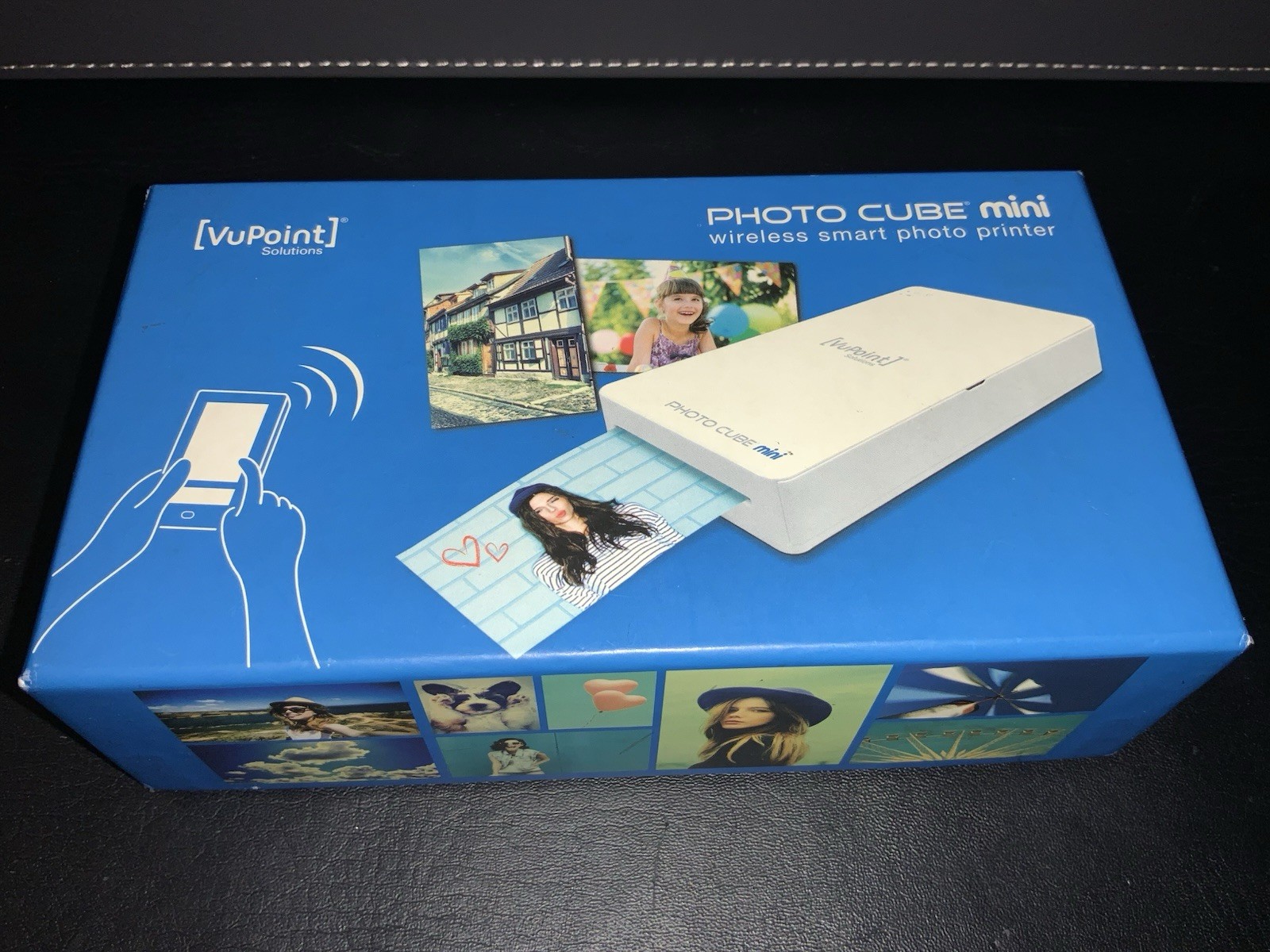 Vupoint Solutions IPFW-P01-VP-BX2 Photo Cube Mini Portable Smart Photo Printer