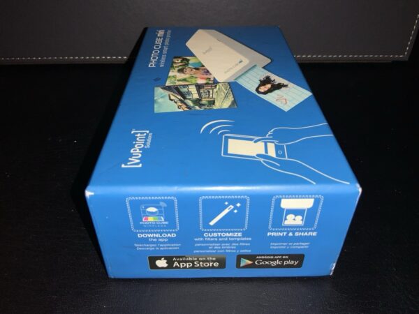 Vupoint Solutions IPFW-P01-VP-BX2 Photo Cube Mini Portable Smart Photo Printer - Image 2