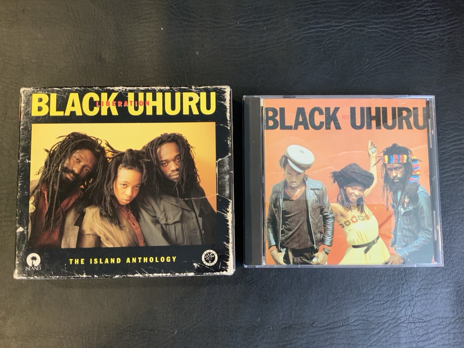 Black Uhuru 2 CD Lot: Liberation - The Island Anthology 2CD Mango (1993) + Red