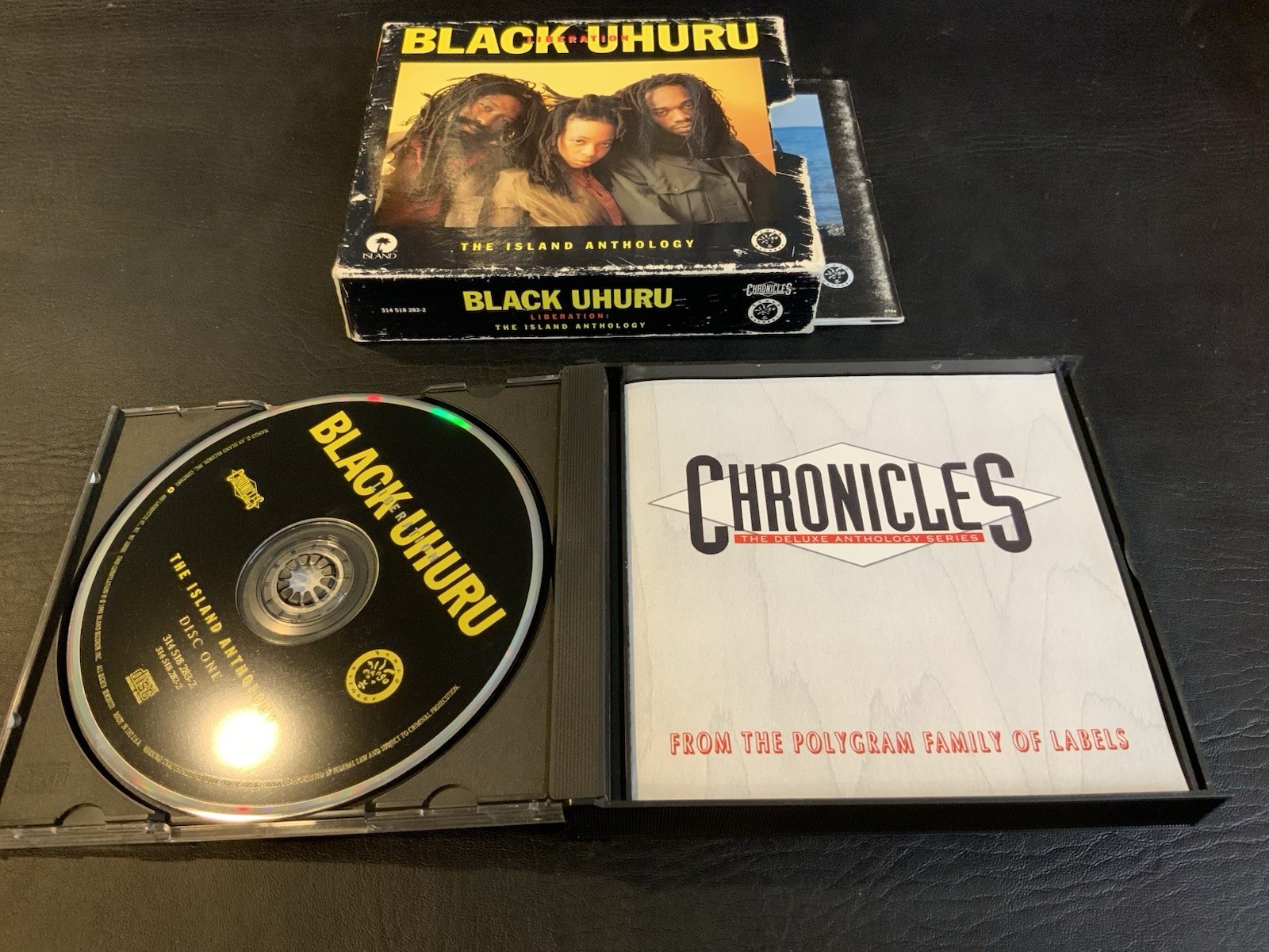 Black Uhuru 2 CD Lot: Liberation - The Island Anthology 2CD Mango (1993) + Red - Image 9