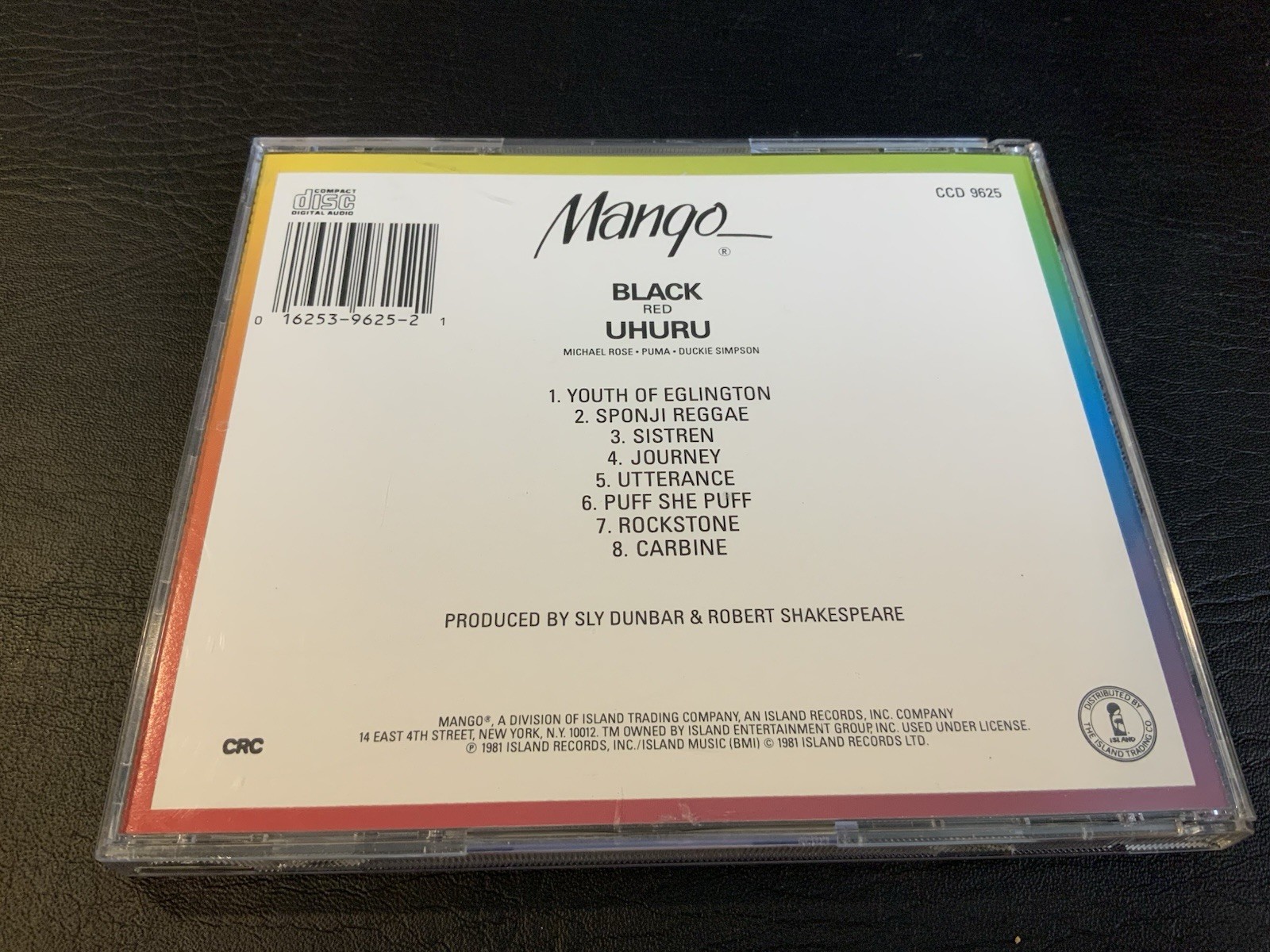 Black Uhuru 2 CD Lot: Liberation - The Island Anthology 2CD Mango (1993) + Red - Image 14