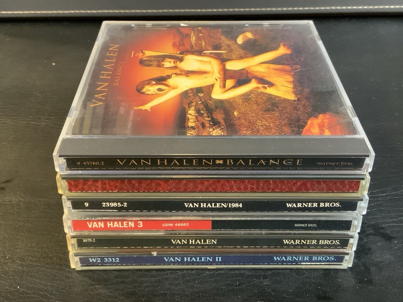Van Halen CDs Lot of 6 - S/T, II, III, 1984, For Unlawful Carnal Know.., Balance