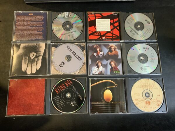 Van Halen CDs Lot of 6 - S/T, II, III, 1984, For Unlawful Carnal Know.., Balance - Image 4