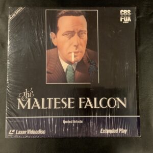 The Maltese Falcon LASERDISC Extended Play Classic W/ Humphrey Bogart CBS Fox