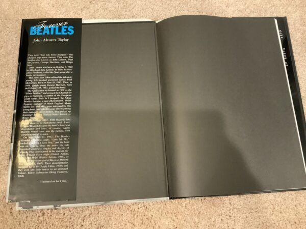 Forever Beatles Hardcover Book John Alvarez Taylor Gorgeous! See Real Pics! - Image 4