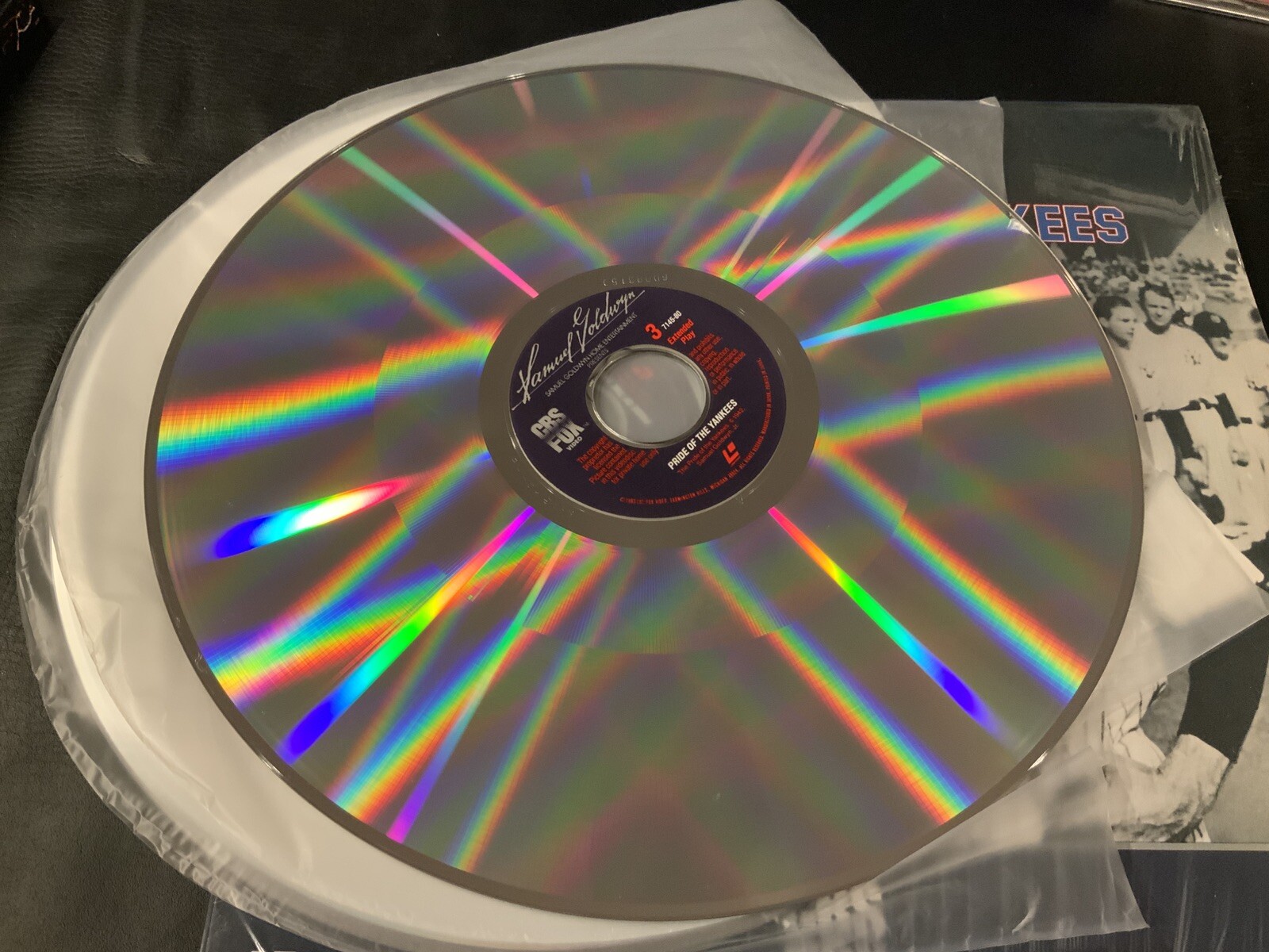 The Pride Of The Yankees-2 Laser Videodiscs-Baseball Movie-The Lou Gehrig Story - Image 4