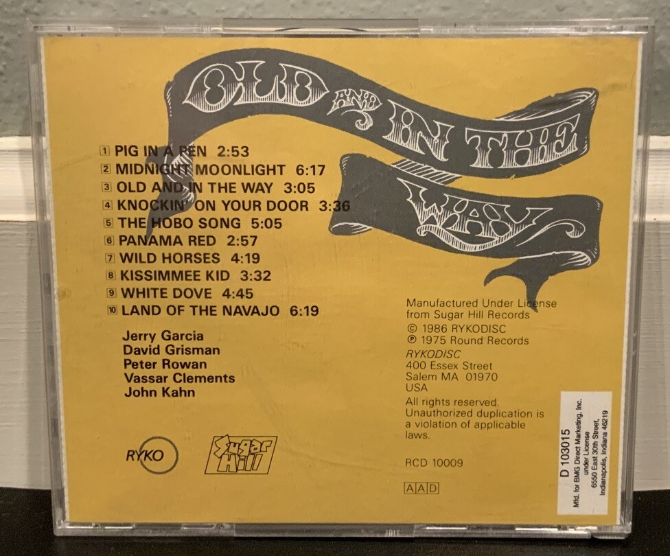 7 Jerry Garcia & Grateful Dead CD’s | RARE Old & In The Way,  Jerry Garcia Band - Image 2