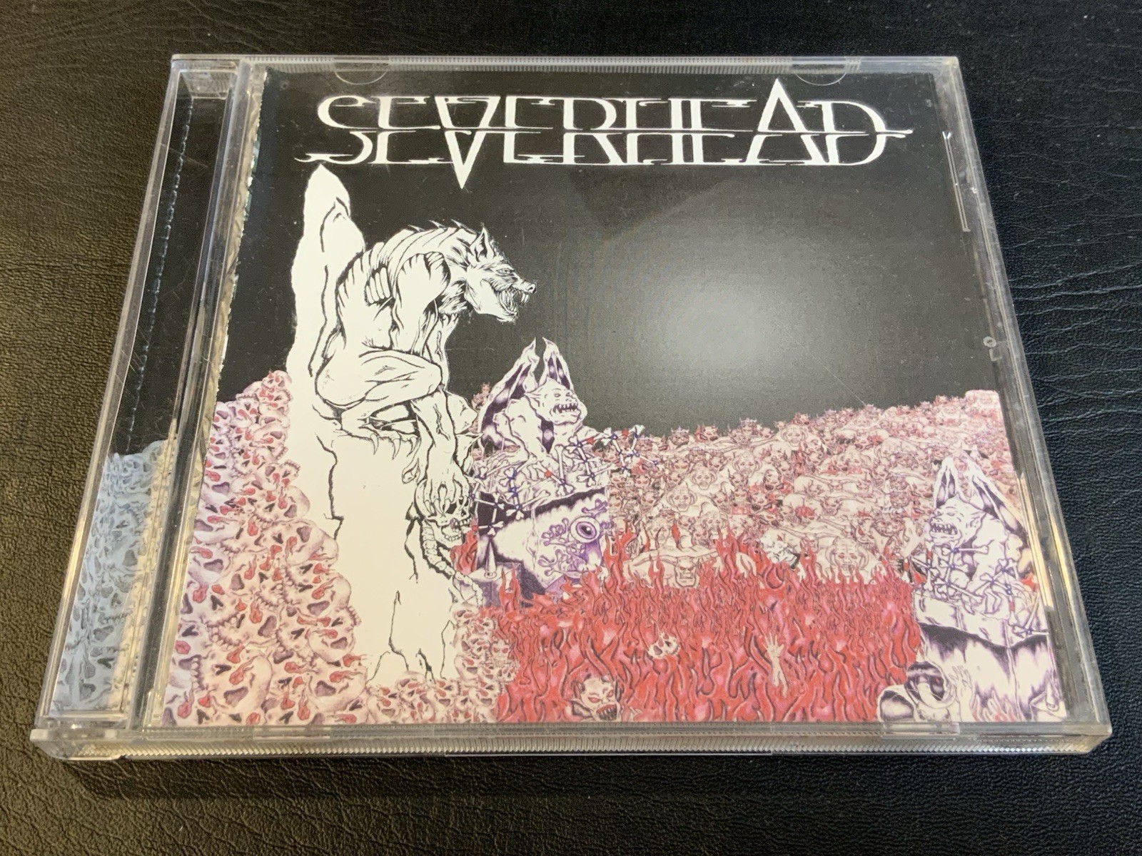 Severhead CD S/T 2001 Headpile Self Released RAREAF HTF