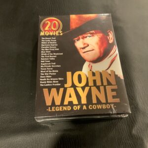 John Wayne - Legend Of A Cowboy-20-movie Set -(5 Double Sided DVD) - Box Set New