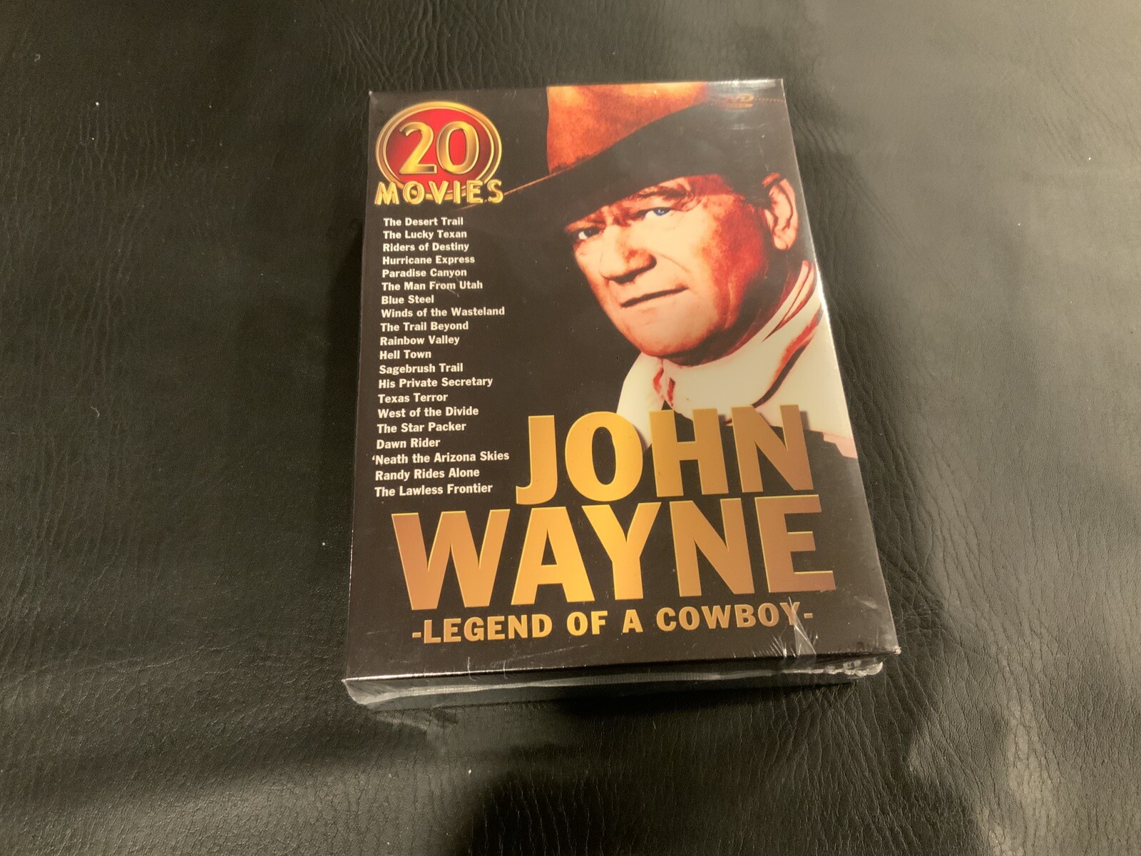 John Wayne - Legend Of A Cowboy-20-movie Set -(5 Double Sided DVD) - Box Set New