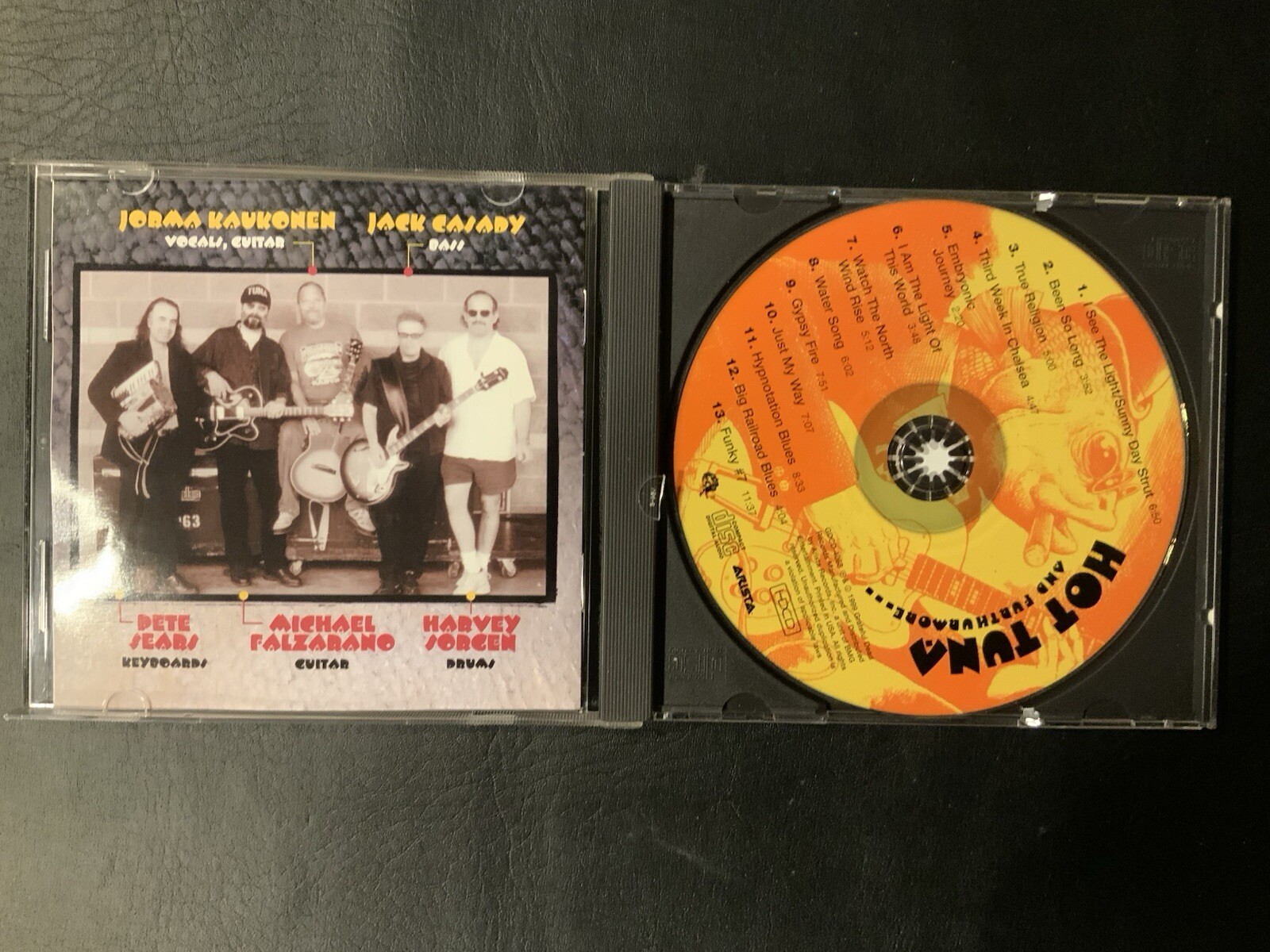 Hot Tuna and Furthermore… Grateful Dead 1999 Arista Records  VG Condition - Image 3