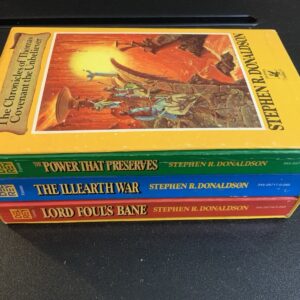 Chronicles of Thomas Covenant the Unbeliever 3 Volume Box Set Stephen Donaldson