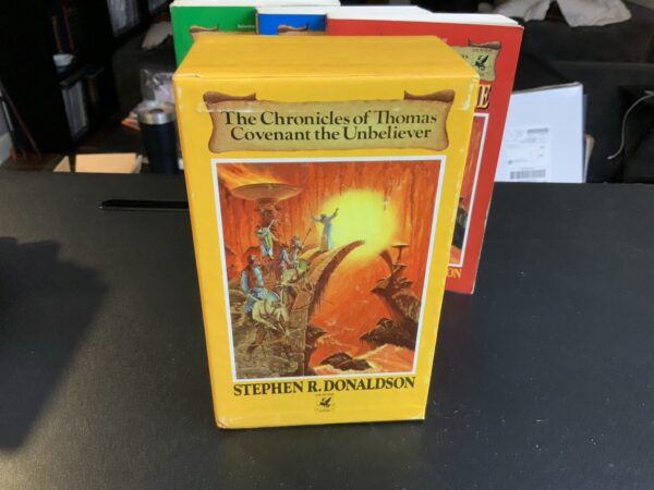 Chronicles of Thomas Covenant the Unbeliever 3 Volume Box Set Stephen Donaldson - Image 10