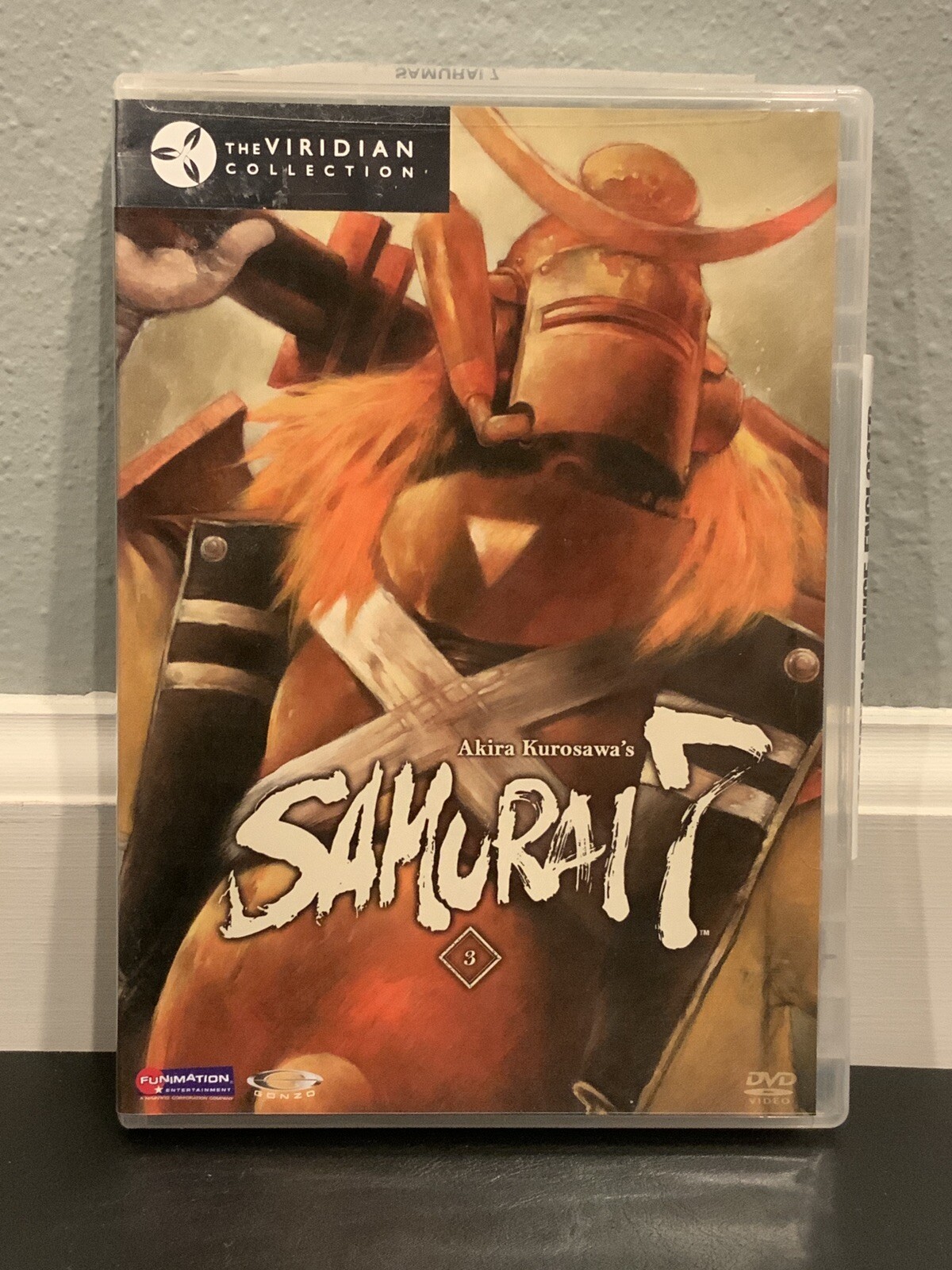 Anime AKIRA KUROSAWA'S SAMURAI 7 Series Set Volumes 2-4 and 7 2004 - Image 7