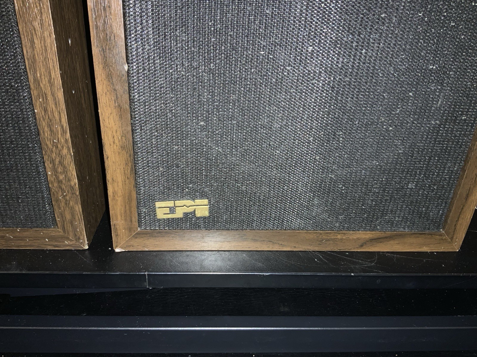 EPI Epicure 100V Floor Speakers Wooden Vinyl W/New EPI WOOFERS Must Read & Video - Image 8