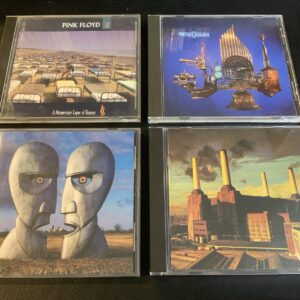 Lot of 4 Pink Floyd CDs - Relics, Animals, The Division Bell, Momentary Lapse